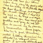 Love letter from Fred 7/21/1923